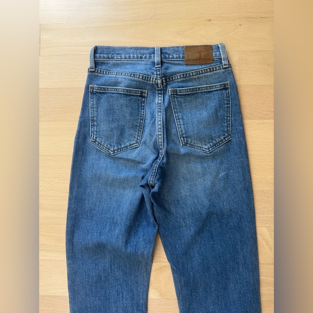 Aritzia Denim Forum The Arlo High Rise Straight Jeans Size 25/28L - Picture 10 of 13